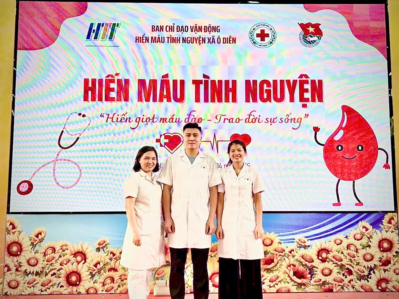 TRẠM Y TẾ XÃ Ô DIÊN TÍCH CỰC HƯỞNG ỨNG HIẾN MÁU TÌNH NGUYỆN NĂM 2026