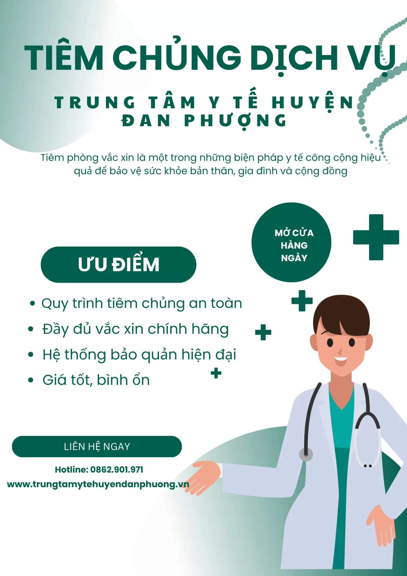 TIÊM CHỦNG – LÁ CHẮN VỮNG CHẮC BẢO VỆ SỨC KHỎE CỘNG ĐỒNG