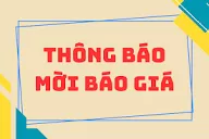 MỜI BÁO GIÁ VỀ VIỆC MAY TRANG PHỤC CHO VIÊN CHỨC, NGƯỜI LAO ĐỘNG
