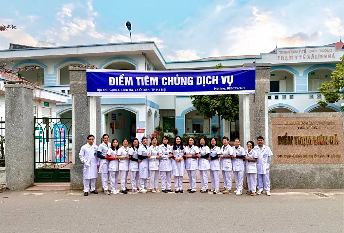 KHAI TRƯƠNG ĐIỂM TIÊM CHỦNG DỊCH VỤ CHẤT LƯỢNG CAO LIÊN HÀ
