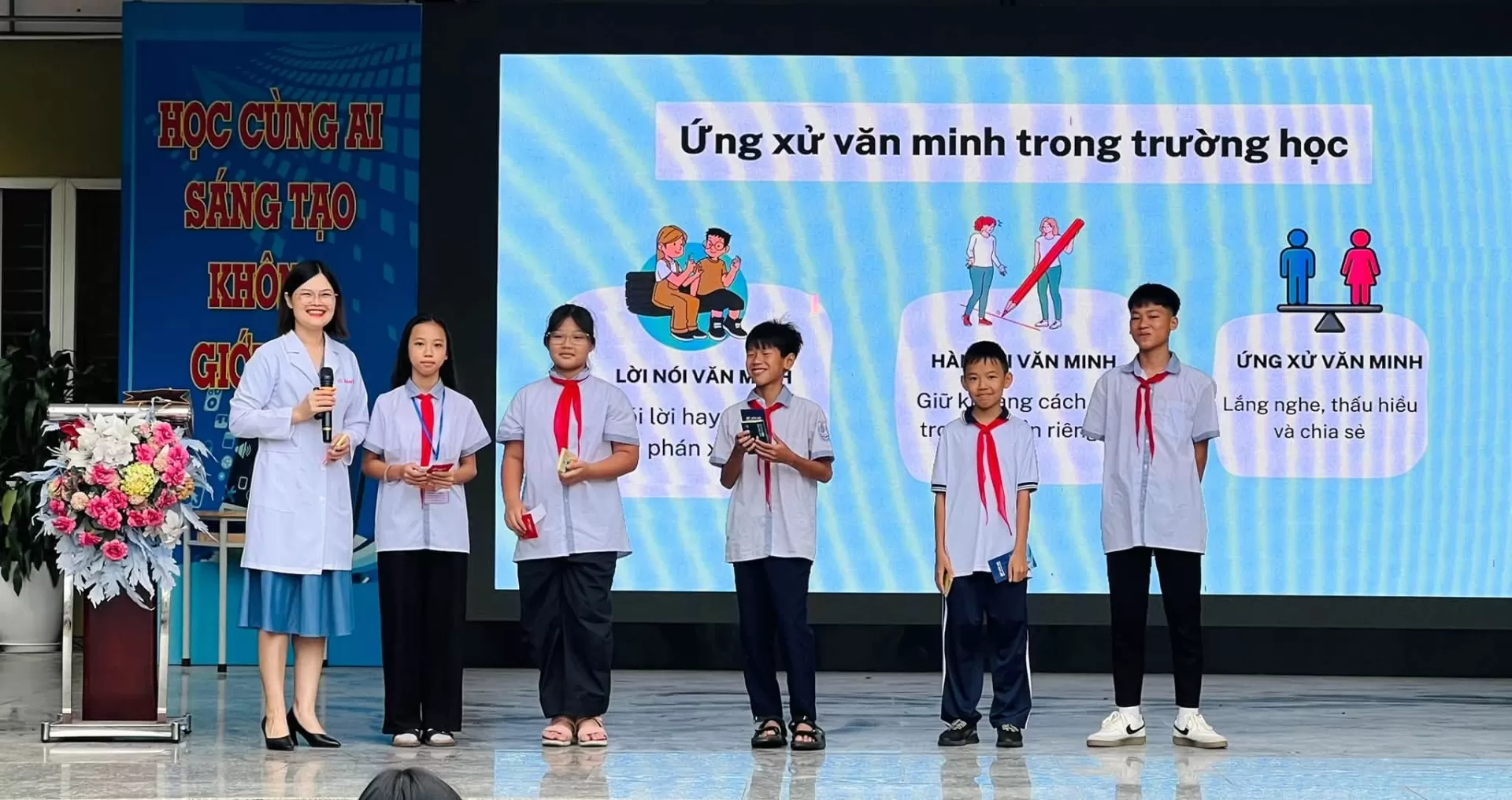 Ô DIÊN: LAN TỎA THÔNG ĐIỆP VỀ MỘT NGÔI TRƯỜNG AN TOÀN, VĂN MINH VÀ BÌNH ĐẲNG GIỚI
