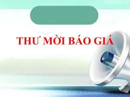 MỜI BÁO GIÁ NƯỚC ĐÓNG BÌNH, CỐC GIẤY DÙNG MỘT LẦN CHO TRẠM Y TẾ XÃ Ô DIÊN