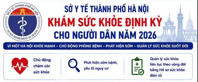 Infographic: KHÁM SỨC KHỎE ĐỊNH KỲ CHO NGƯỜI DÂN NĂM 2026