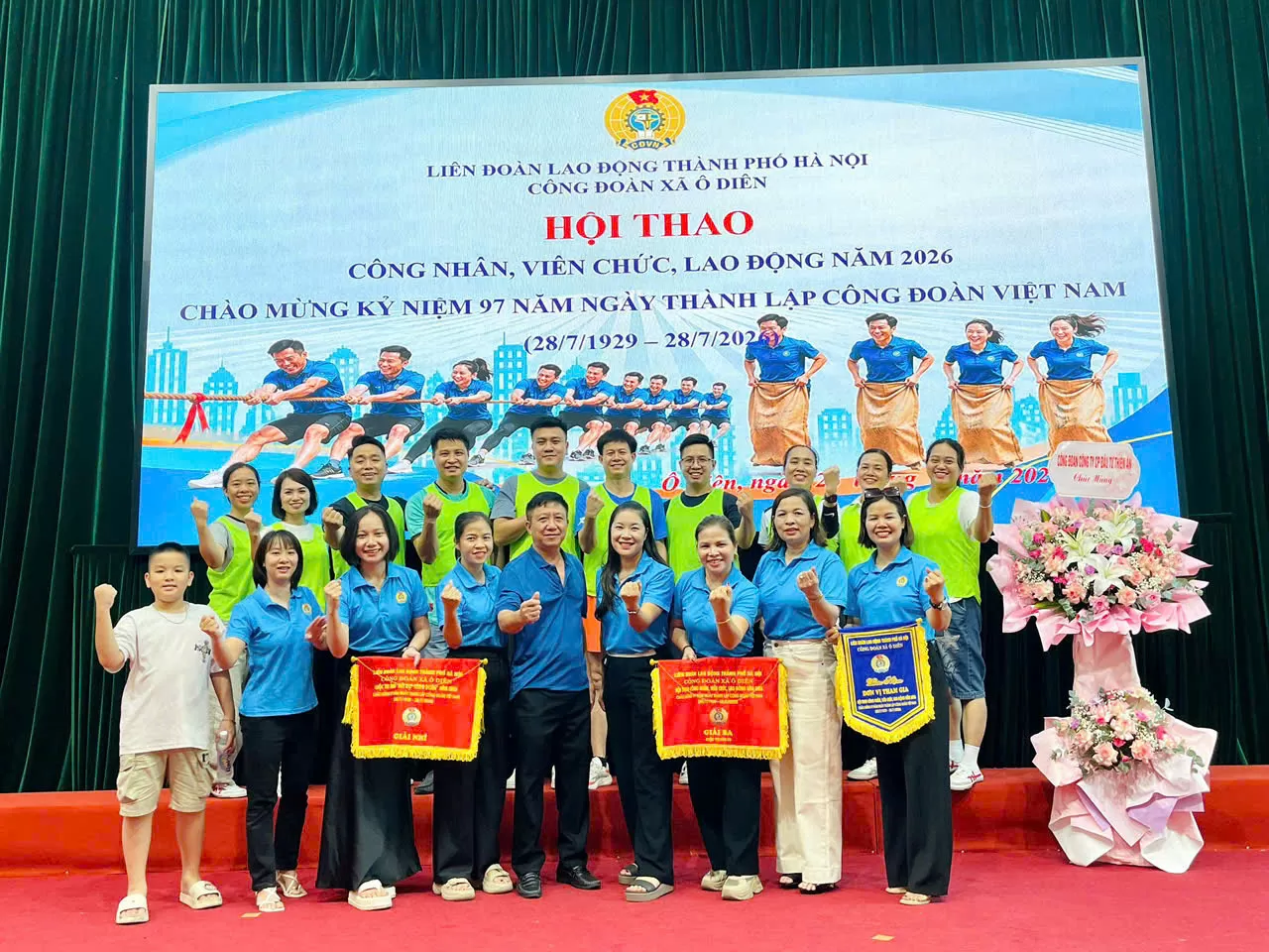 TRẠM Y TẾ XÃ Ô DIÊN THAM GIA HỘI THAO CÔNG NHÂN, VIÊN CHỨC, LAO ĐỘNG NĂM 2026