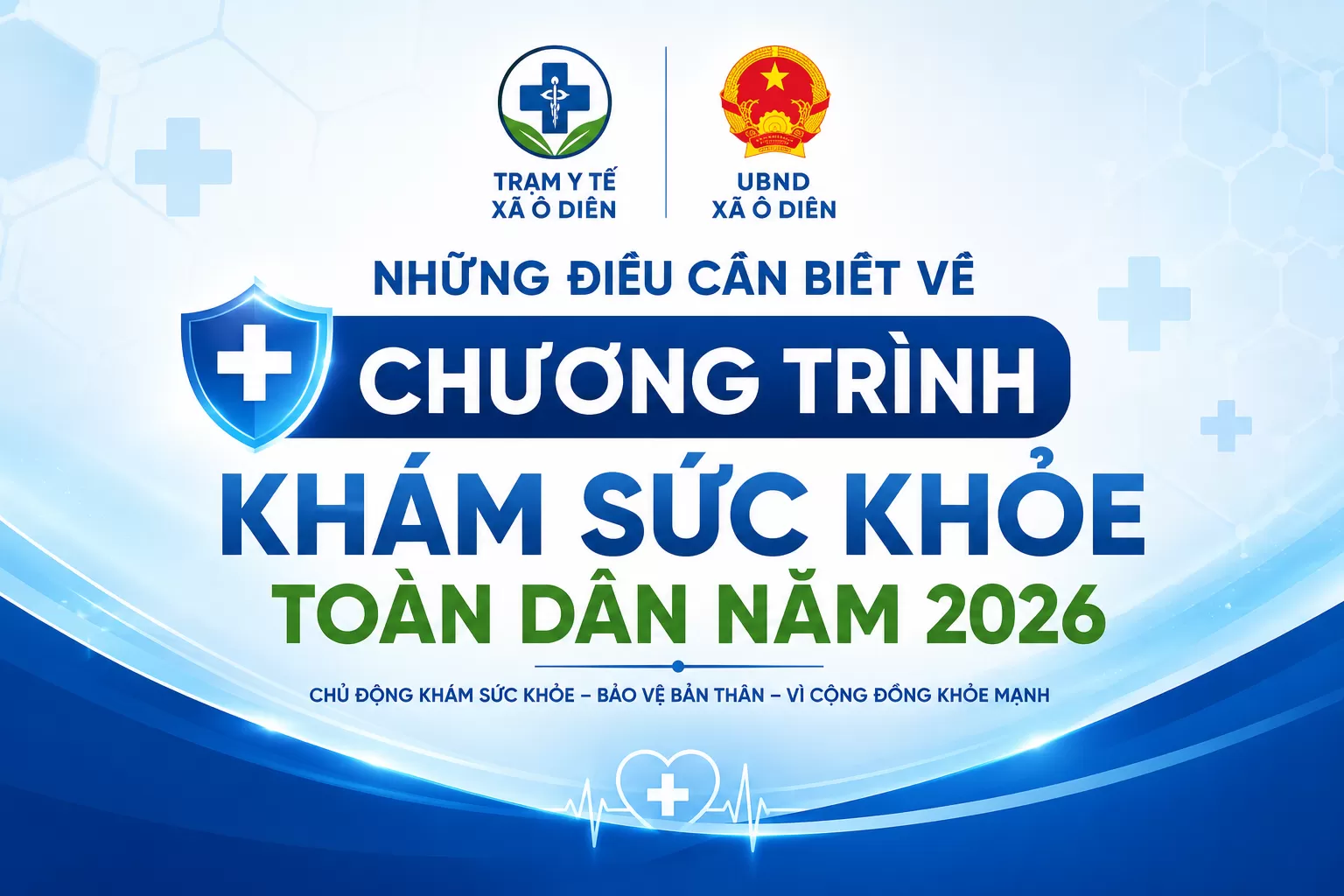 NHỮNG ĐIỀU CẦN BIẾT VỀ CHƯƠNG TRÌNH KHÁM SỨC KHỎE TOÀN DÂN NĂM 2026